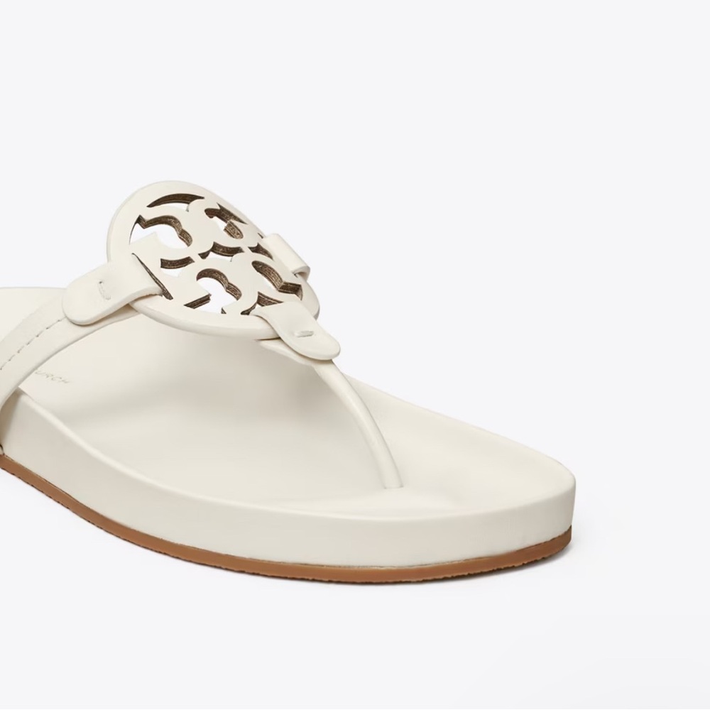 Tory Burch Miller Cloud sandals with Iconic Logo and Cushioned Footbed